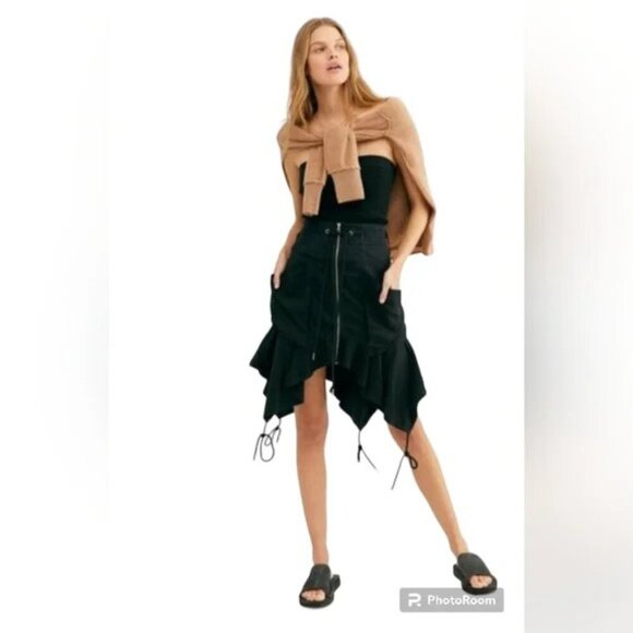 Free People Paxton Parachute Utility Skirt - Picture 1 of 5